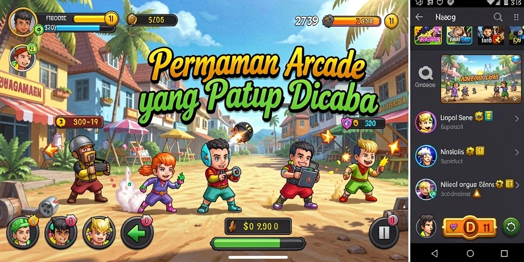 Tampilan gameplay menyenangkan dari 2739 dengan grafis yang cerah.
