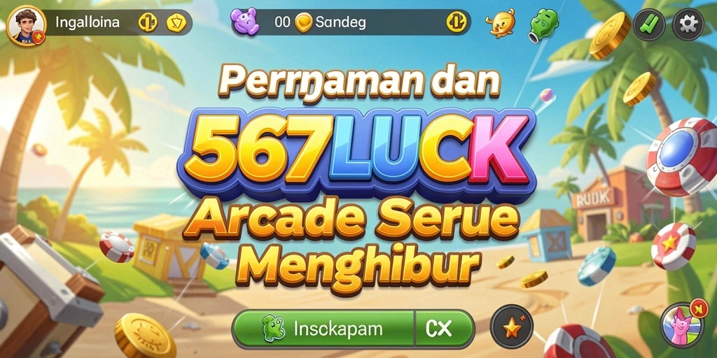 Tampilan permainan seru dan penuh tantangan di 567LUCK.