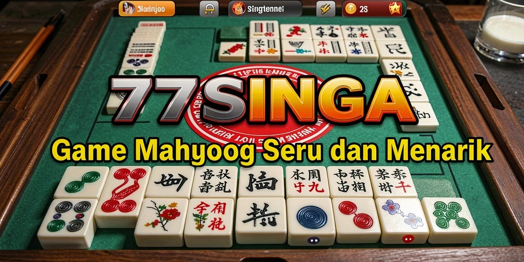 Tampilan screenshot menunjukkan intensitas permainan Mahjong yang mendebarkan.