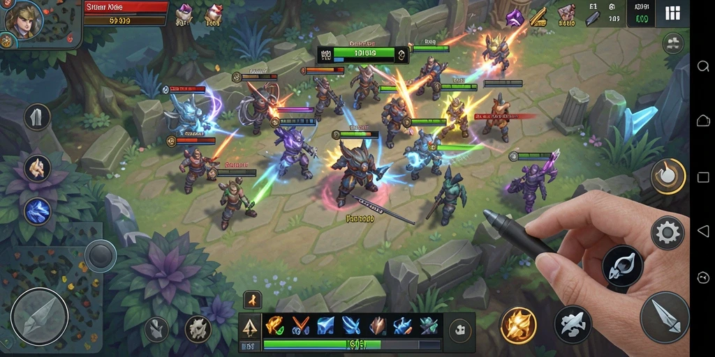 Tampilan gameplay ADI99 menunjukkan strategi yang mendebarkan.