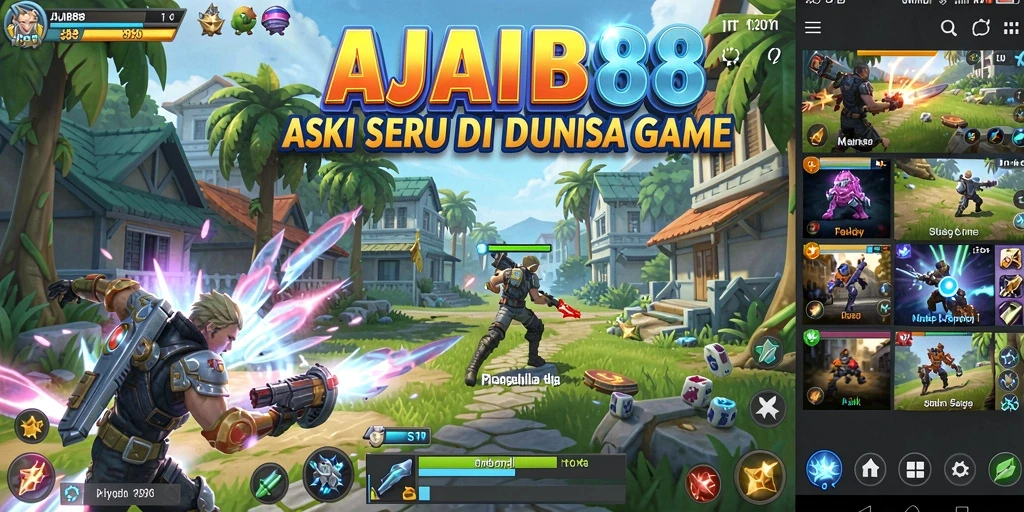 Screenshot AJAIB88 menampilkan aksi pertarungan yang mendebarkan.