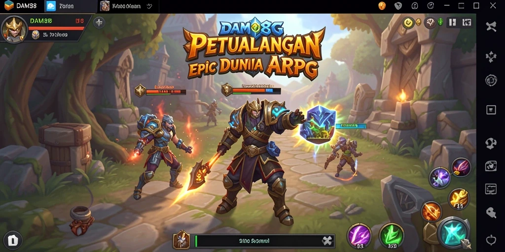 Gameplay seru saat berpetualang di DAM88 dengan aksi ARPG yang mendebarkan.