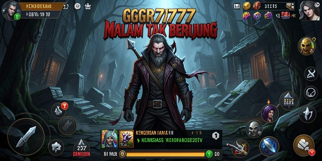 Tampilan gameplay GGR7777 yang menyeramkan dan menegangkan.