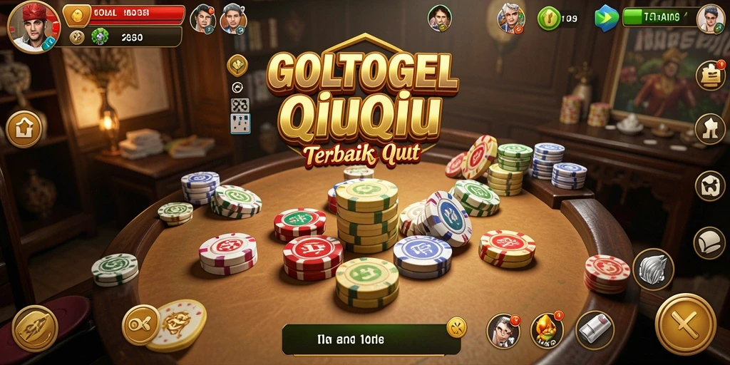 Tampilan gameplay QiuQiu yang seru dan menarik di GOLTOGEL.