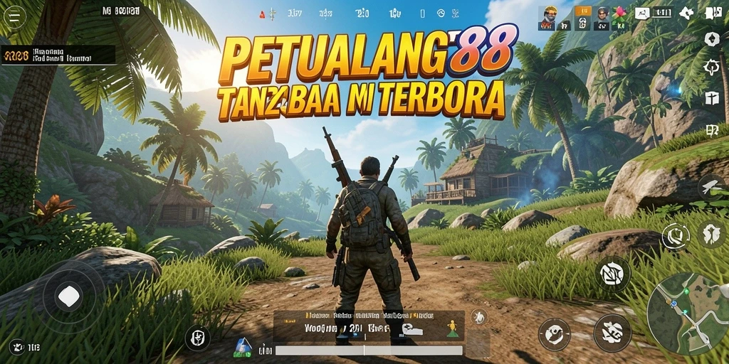 Tampilan gameplay JAWABET88 yang mendebarkan di dunia terbuka.