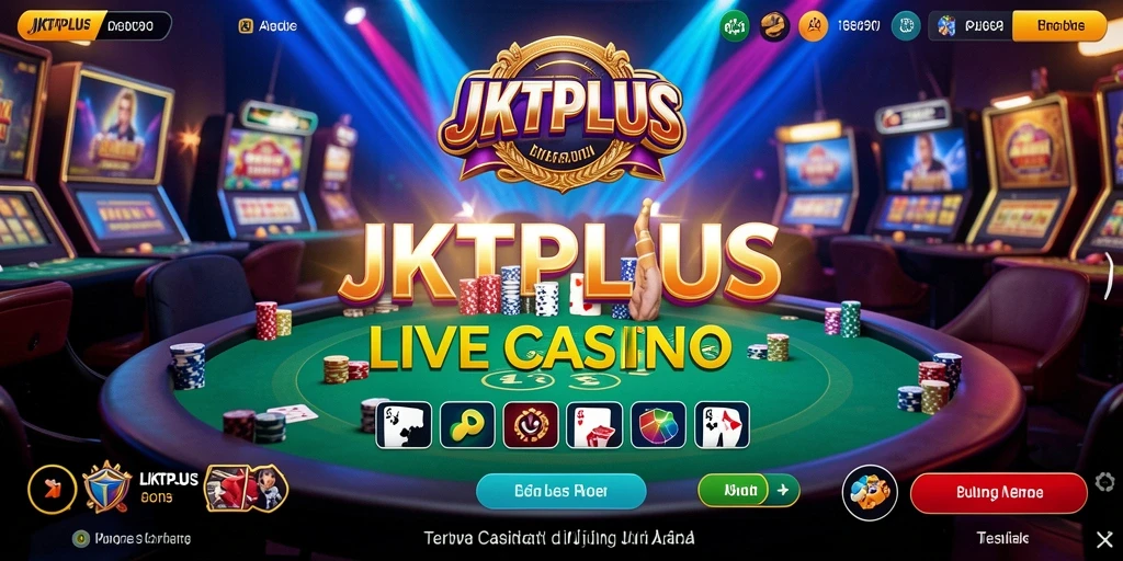 Tampilan gameplay Live Casino yang mengasyikkan di JKTPLUS.