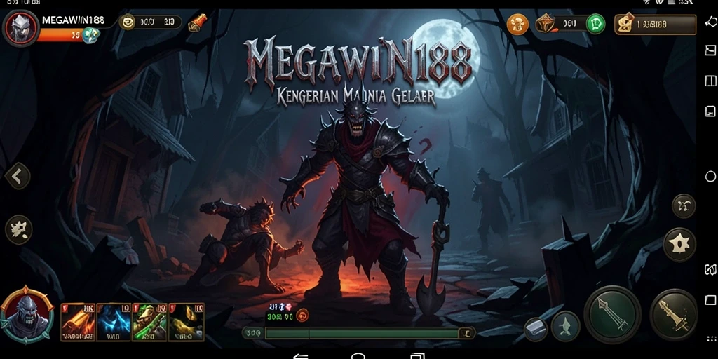 Gameplay menyeramkan dalam kegelapan yang mencekam.