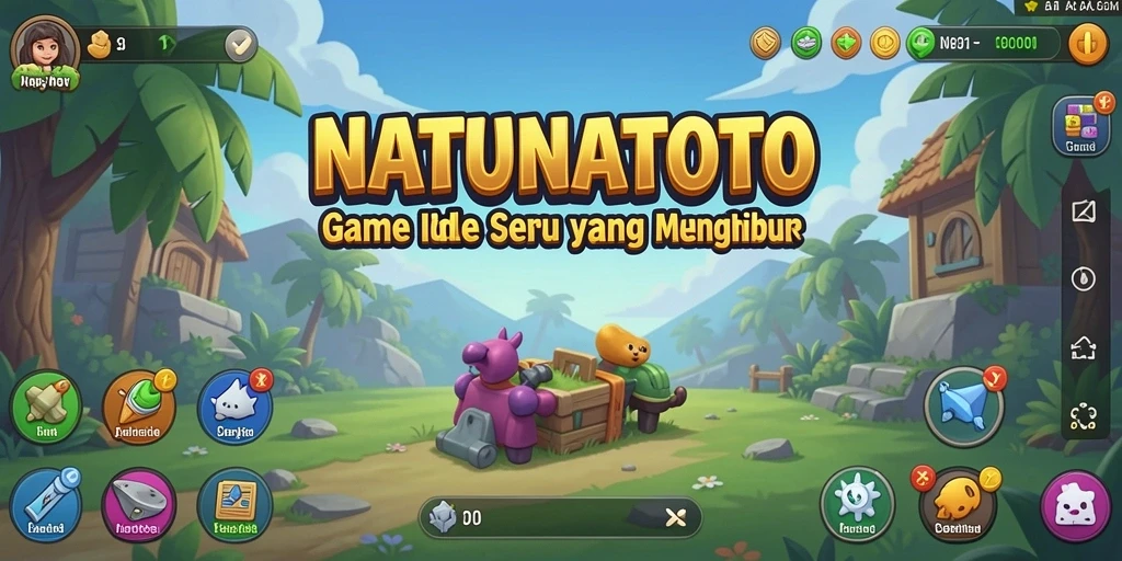 Tangkapan layar NATUNATOTO menunjukkan gameplay engaging dan menarik bagi pemain.