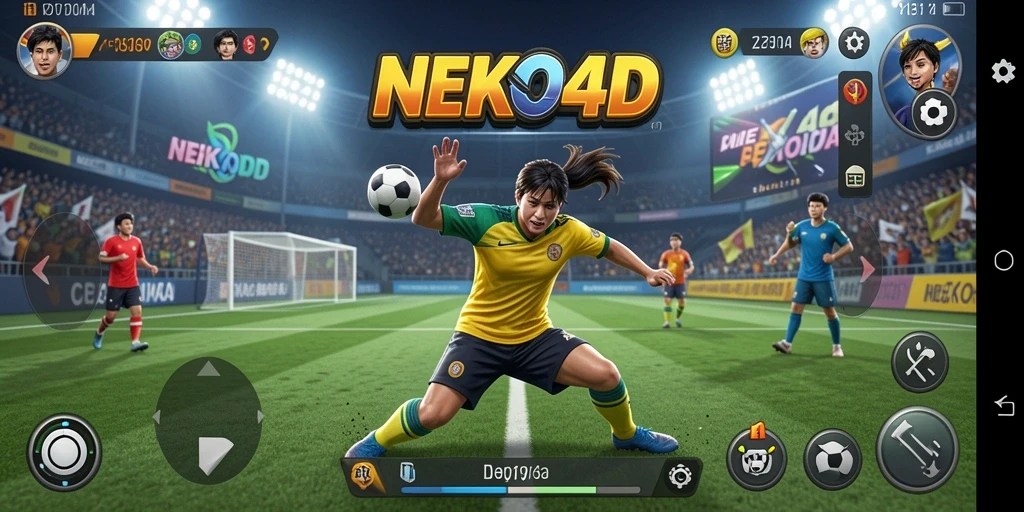 Tampilan gameplay NEKO4D yang sangat mendebarkan dan kompetitif.