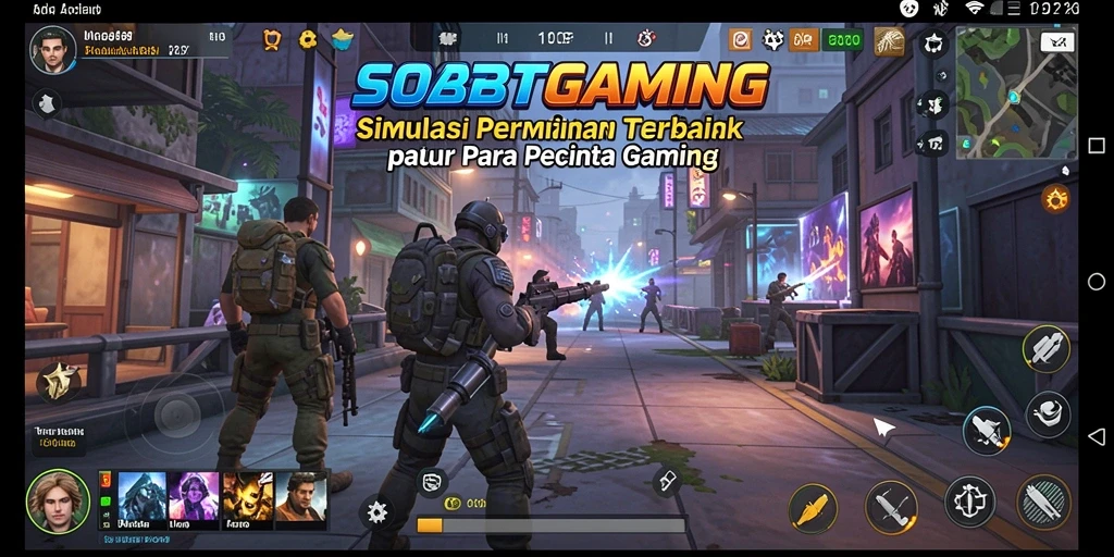 Tangkapan layar gameplay SOBATGAMING yang menarik dan interaktif.