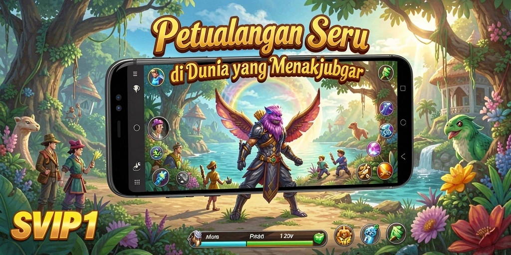Screenshot utama SVIP1 menampilkan aksi seru dalam petualangan menakjubkan.