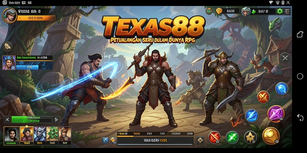 Gameplay RPG seru di TEXAS88 dengan petualangan menegangkan.
