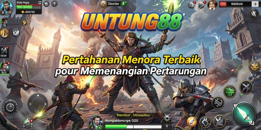 Skrinsut utama UNTUNG88 menampilkan aksi strategis dalam mempertahankan menara.